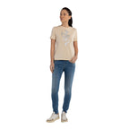 Replay Women's Slim Fit T-shirt with Glitter Print
