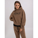 Replay Women's Oversized Sweatshirt With Print