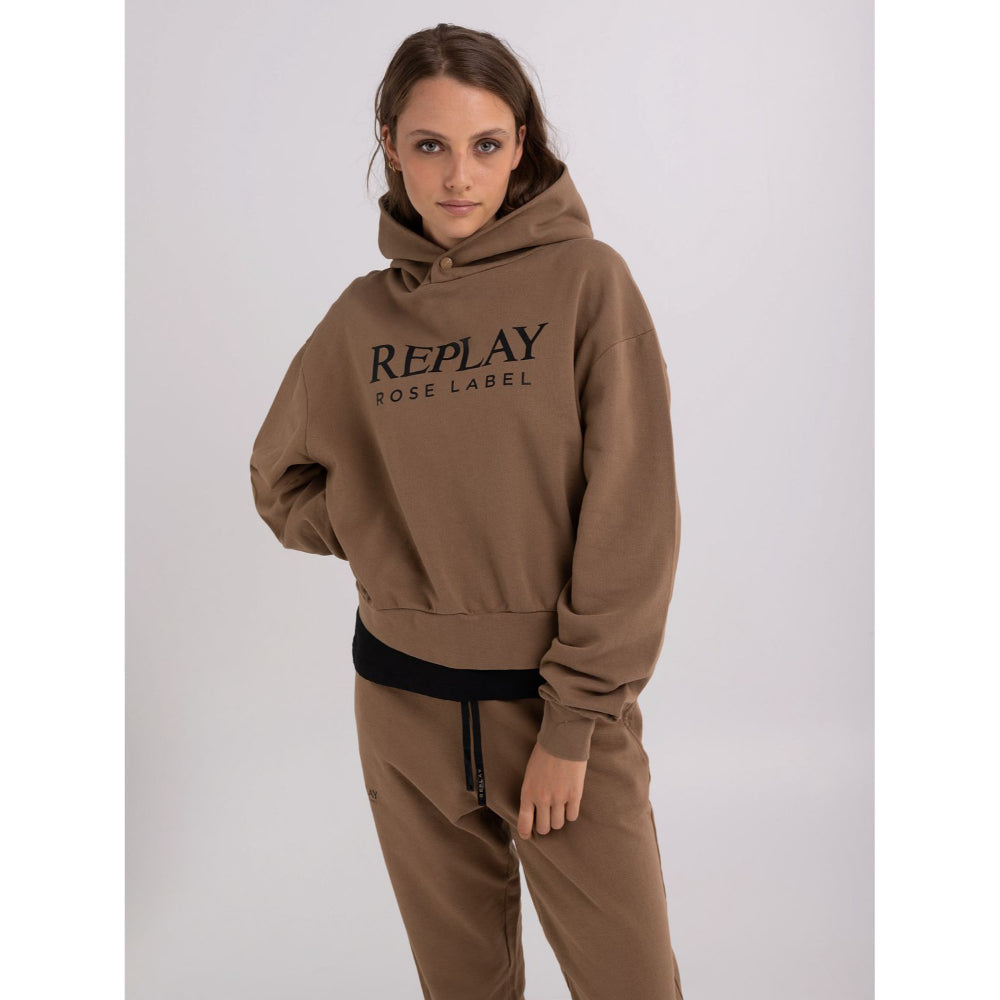 Replay Women's Oversized Sweatshirt With Print