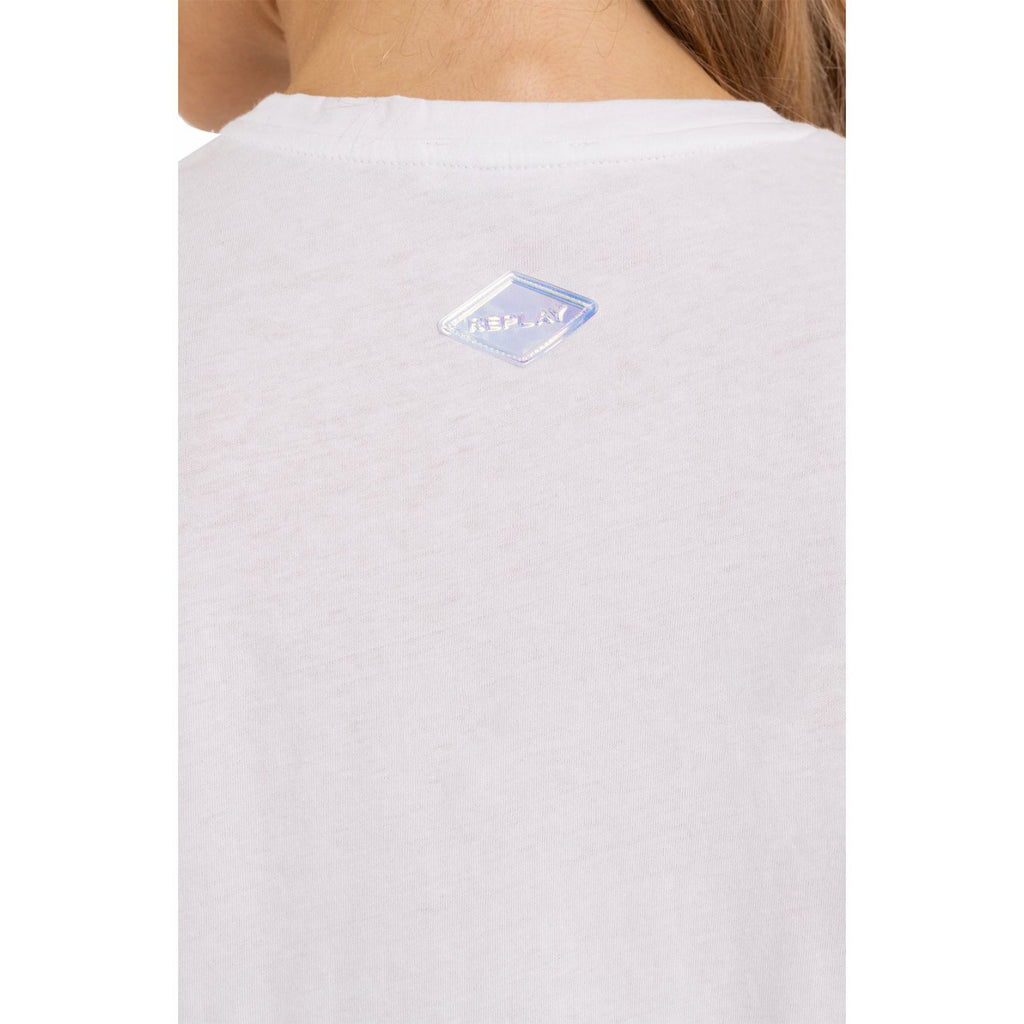 Replay Women's Jersey T-shirt with Scarf