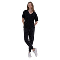 Replay Women's V-neck T-shirt in Cotton and Viscose