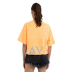 Replay Women's Cropped T-shirt with Print