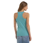 Replay Women's Slim Fit Ribbed Top With Print