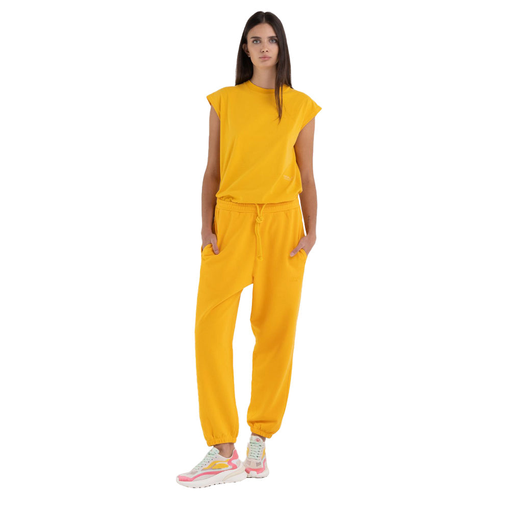 Replay Women's Fleece Jogger Trousers with Print