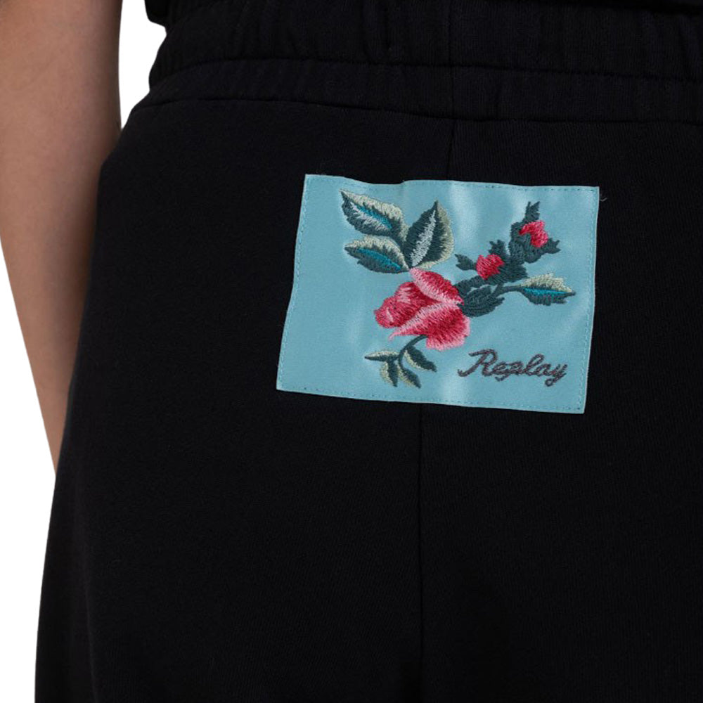 Replay Women's Light Cotton Fleece Jogger Pant