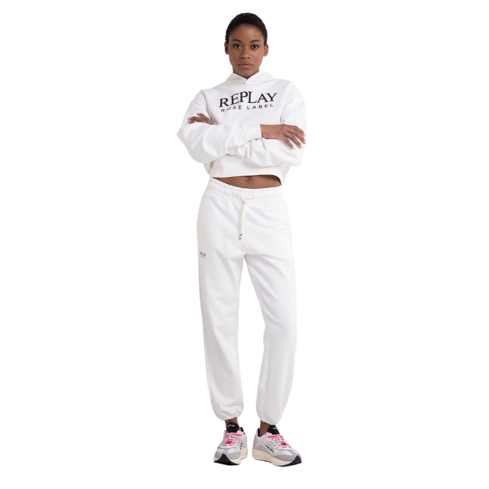 Replay Women's Light Cotton Fleece Jogger Pant