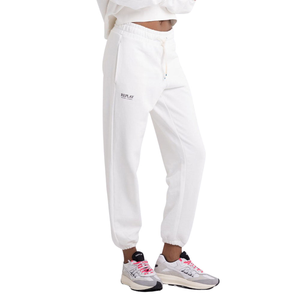 Replay Women's Light Cotton Fleece Jogger Pant
