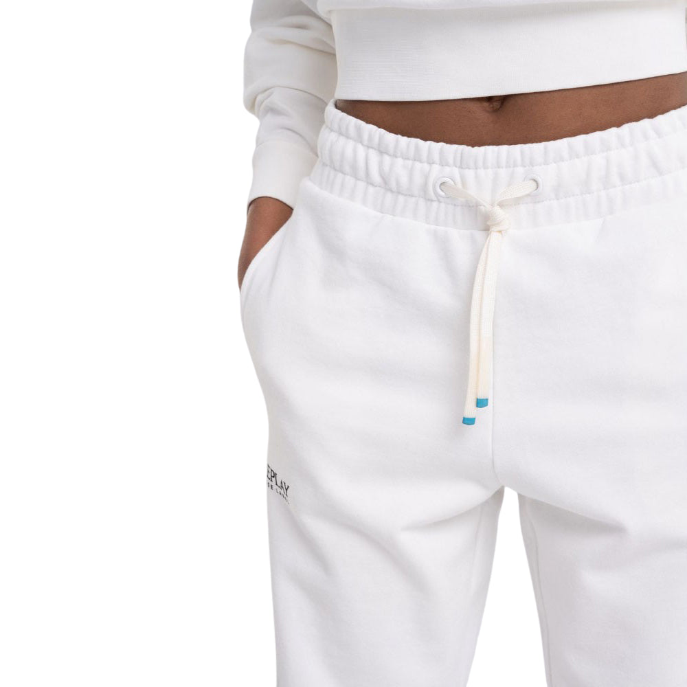 Replay Women's Light Cotton Fleece Jogger Pant