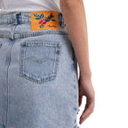 Replay Women's Denim Mini Skirt