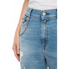 Replay Women's High Waist Tapered Leg Jeans