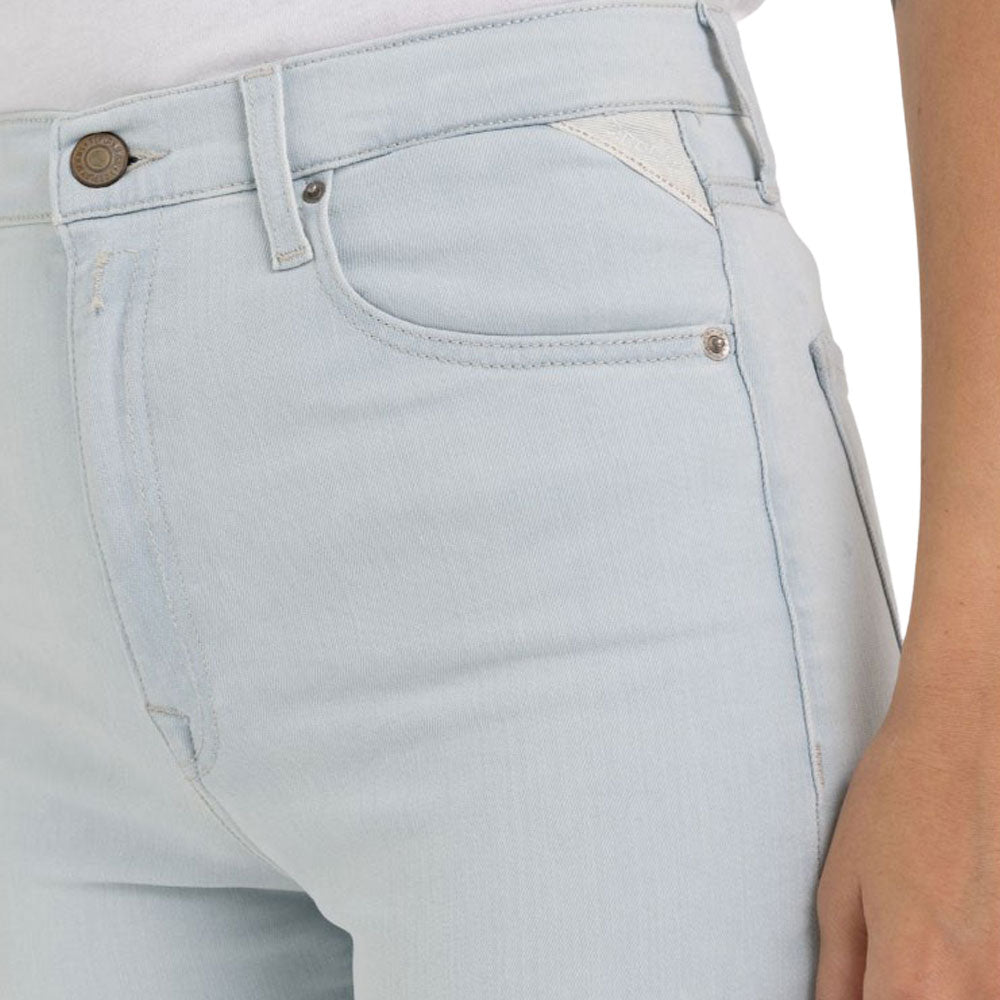 Replay Women's High Waist Wide Leg Jeans