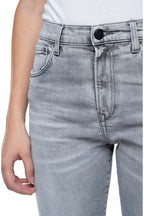 بنطلون جينز بخصر عالٍ وقصّة ساق واسعة (Bootcut) للنساء من ريبلاي
