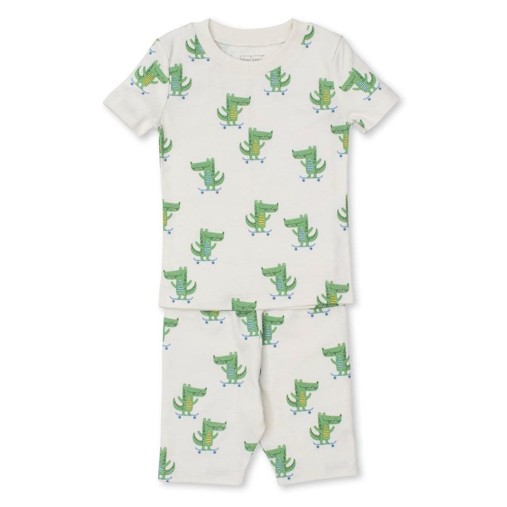 Kissy Kissy Kids Boy's Green & White Pyjama Set