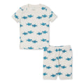 Kissy Kissy Kids White & Blue Pyjama Set