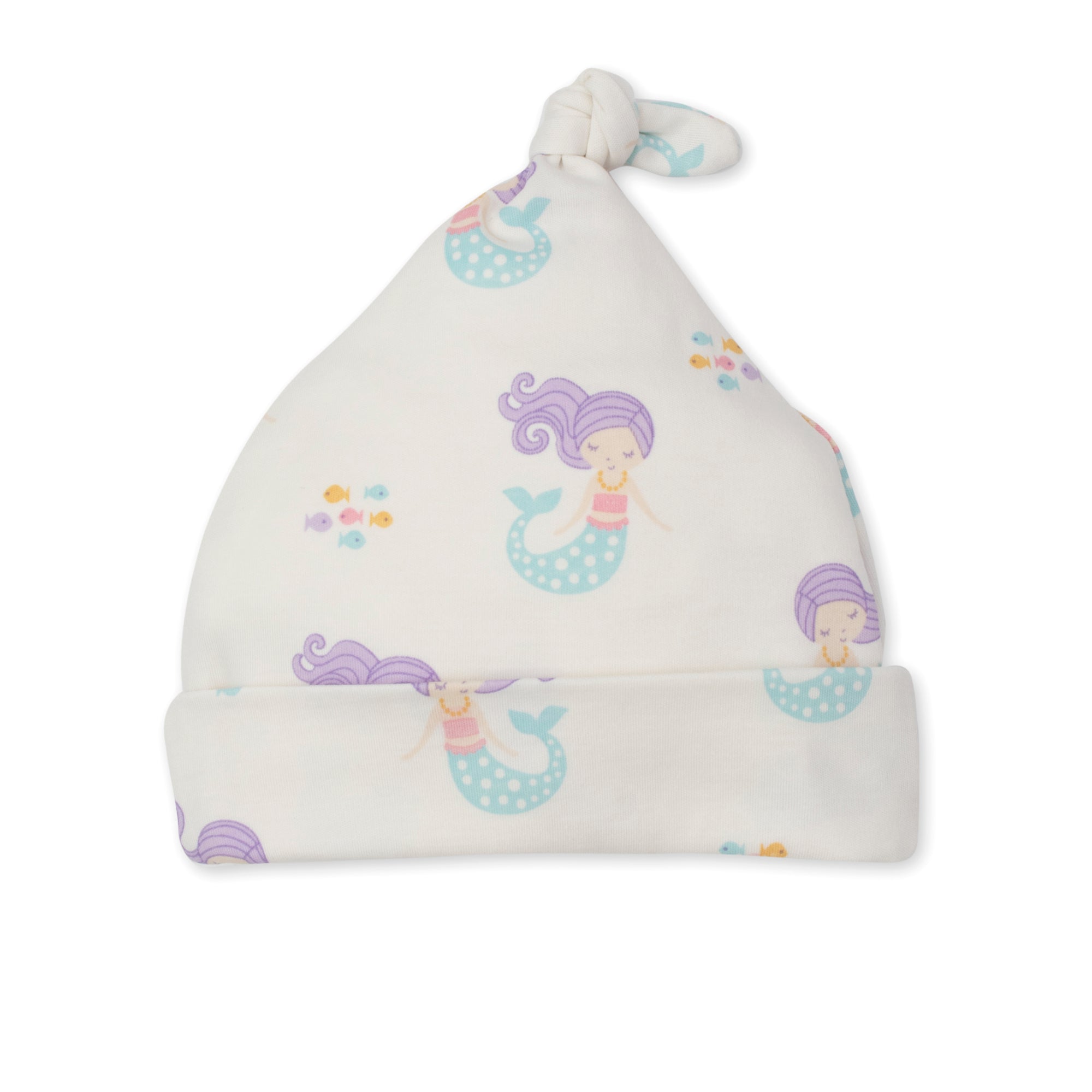 Kissy Kissy Kids New Born Girl's Multicolor Sleepsuit & Hat