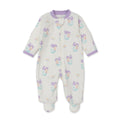 Kissy Kissy Kids New Born Girl's Multicolor Sleepsuit & Hat