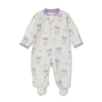 Kissy Kissy Kids New Born Girl's Multicolor Sleepsuit & Hat