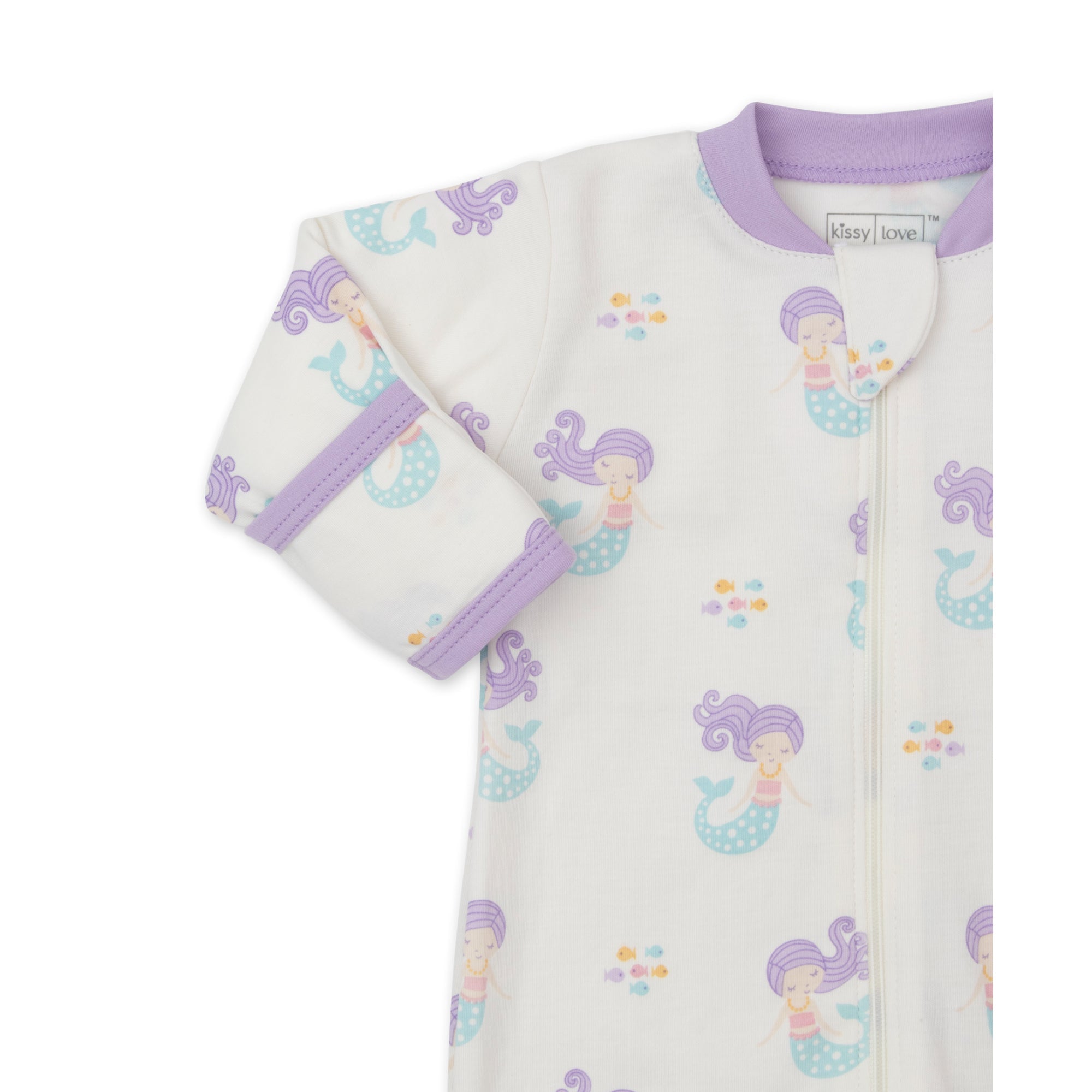 Kissy Kissy Kids New Born Girl's Multicolor Sleepsuit & Hat