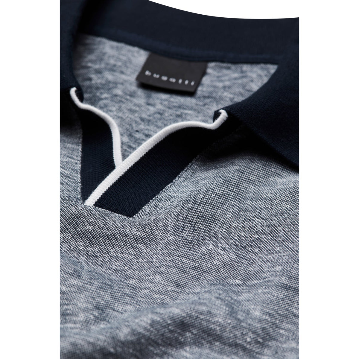 Bugatti Men's Polo Shirt with Contrast Trim