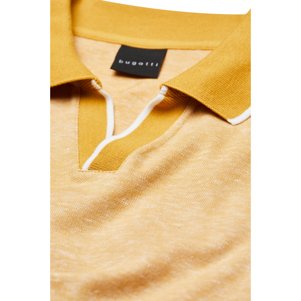 Bugatti Men's Polo Shirt with Contrast Trim