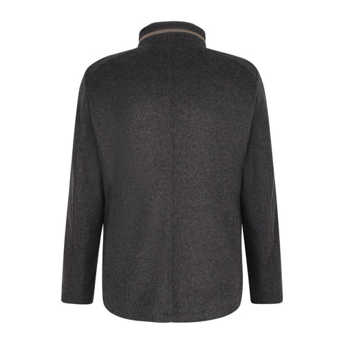 Bugatti Men's Regular Fit Dark Grey Jacket