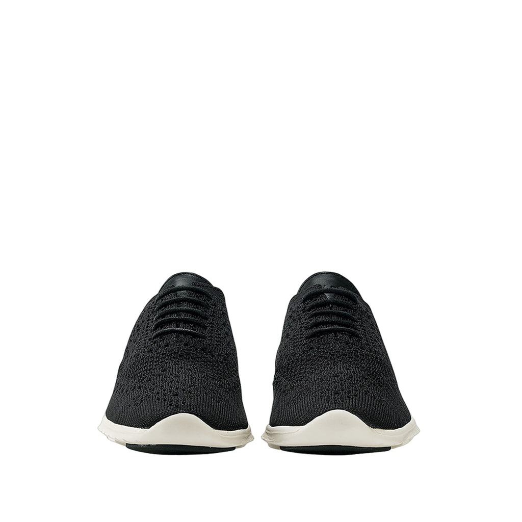 Cole Haan ZERØGRAND Stitchlite Oxford Black Knit/Leather/Ivory Size 10