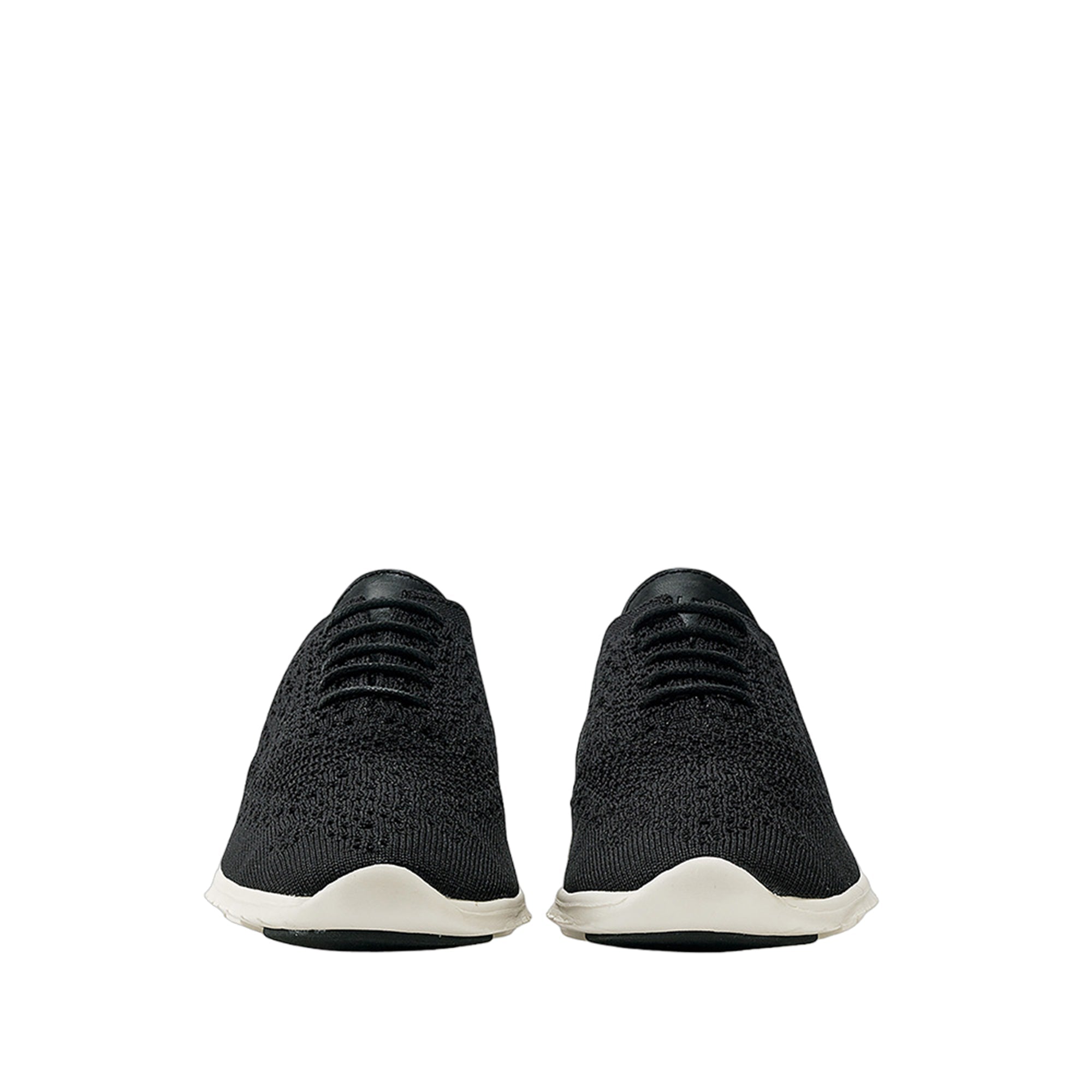 Cole Haan ZERØGRAND Stitchlite Oxford Black Knit/Leather/Ivory Size 10