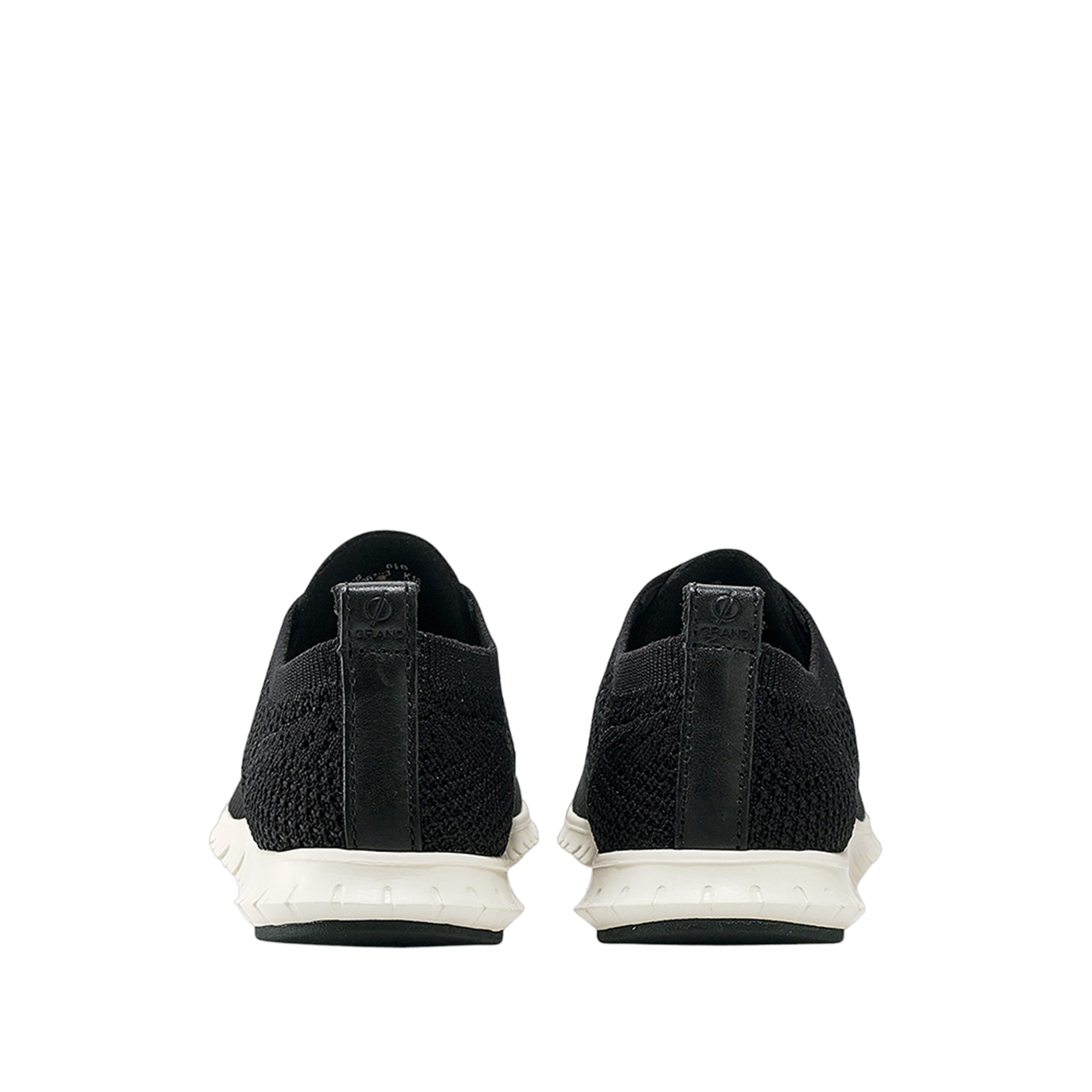 Cole Haan ZERØGRAND Stitchlite Oxford Black Knit/Leather/Ivory Size 10
