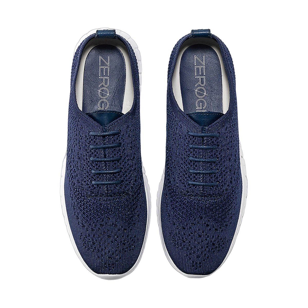 Cole Haan ZERØGRAND ستيشليت أوكسفورد أزرق بحري/جلد/أبيض بصري