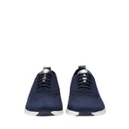 Cole Haan Women's 2.ZERØGRAND Stitchlite Oxford Marine Blue Knit/ Argento Metallic/Optic White