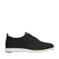 Cole Haan ØriginalGrand Stitchlite Wingtip Oxford Black Knit