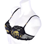 Lise Charmel Underwired Half Cup Bra Black/Gold
