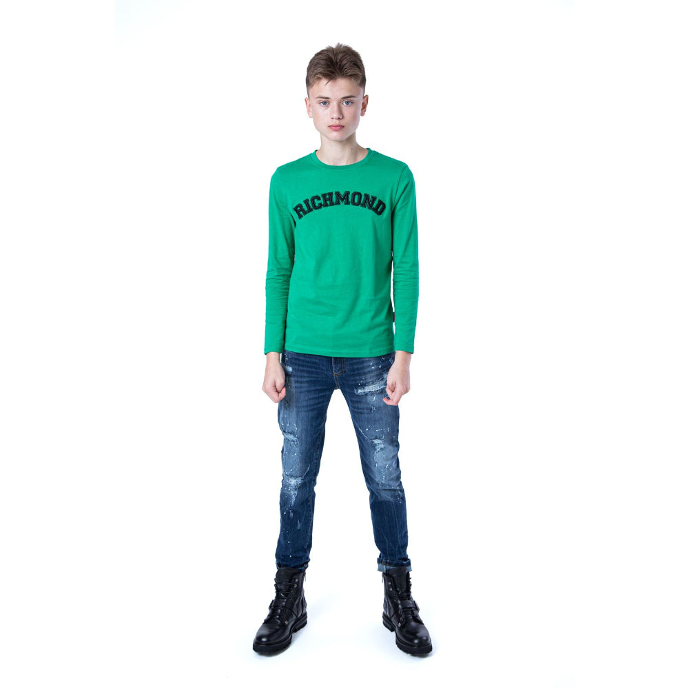 John Richmond Kids Boy's Long Sleeve T-Shirt