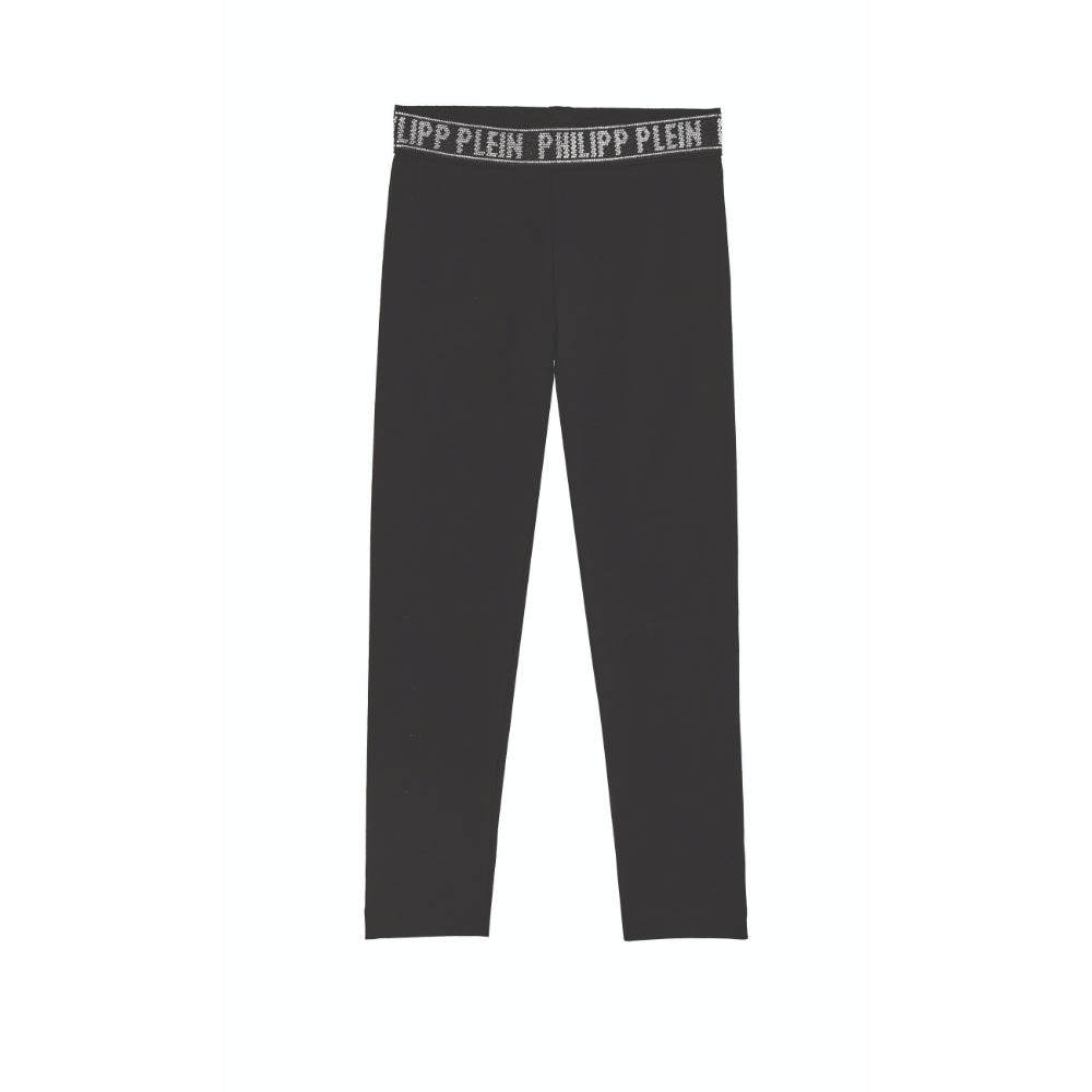 Philipp Plein Kids Black Leggings