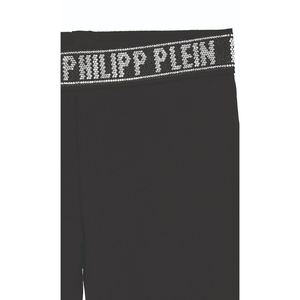 Philipp Plein Kids Black Leggings