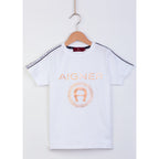 Aigner Kids Boy's Bright White T-Shirt