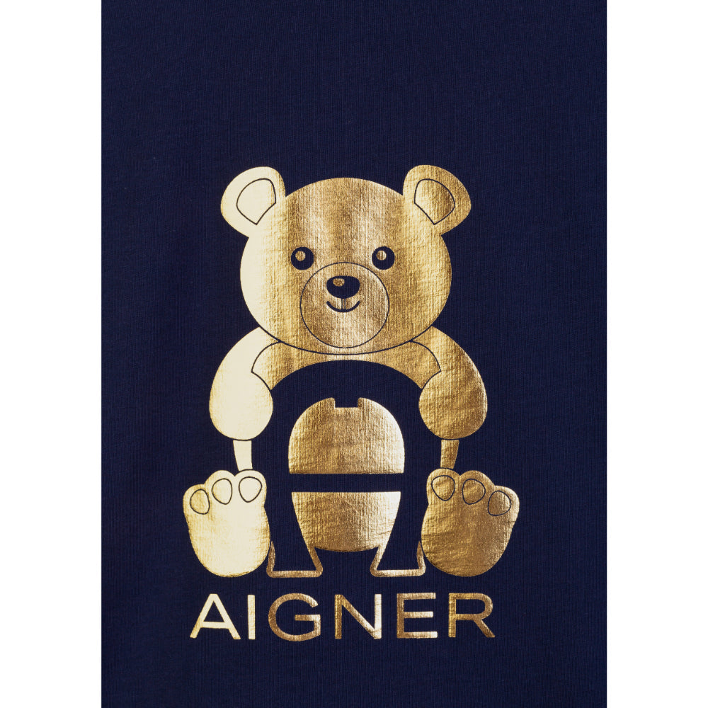 Aigner Kids Boy's Navy T-Shirt