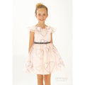 Amaya Kids Pink & Black Dress