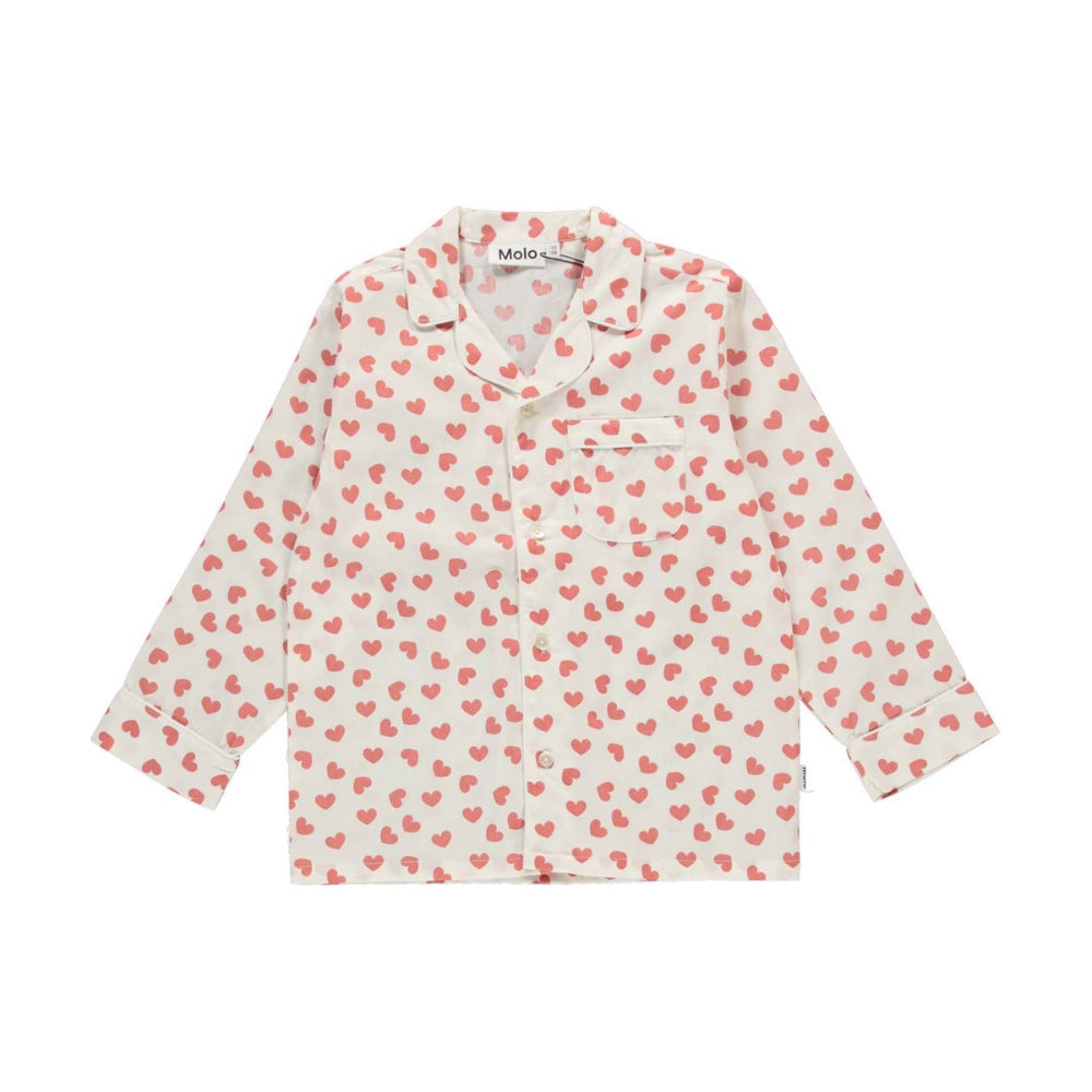  Molo Bolso Kids Smiley Print Pajama Set