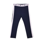Aigner Kids Girl's Set T-Shirt & Leggings Navy