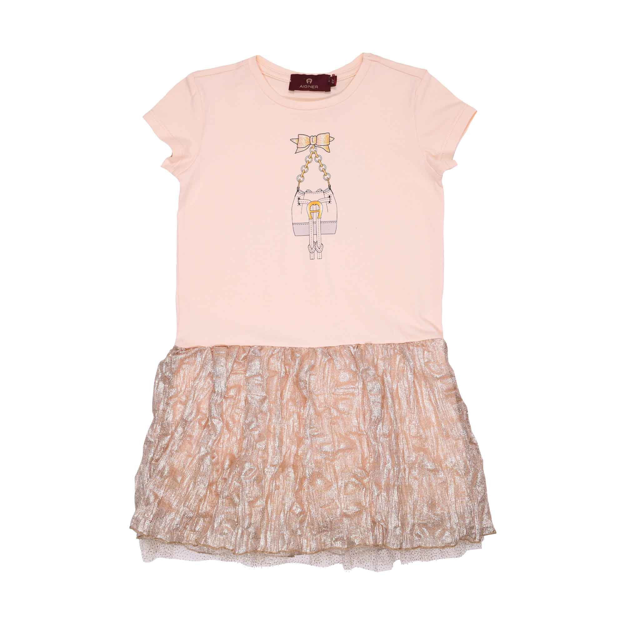 Aigner Kids Girl's Pink Dress