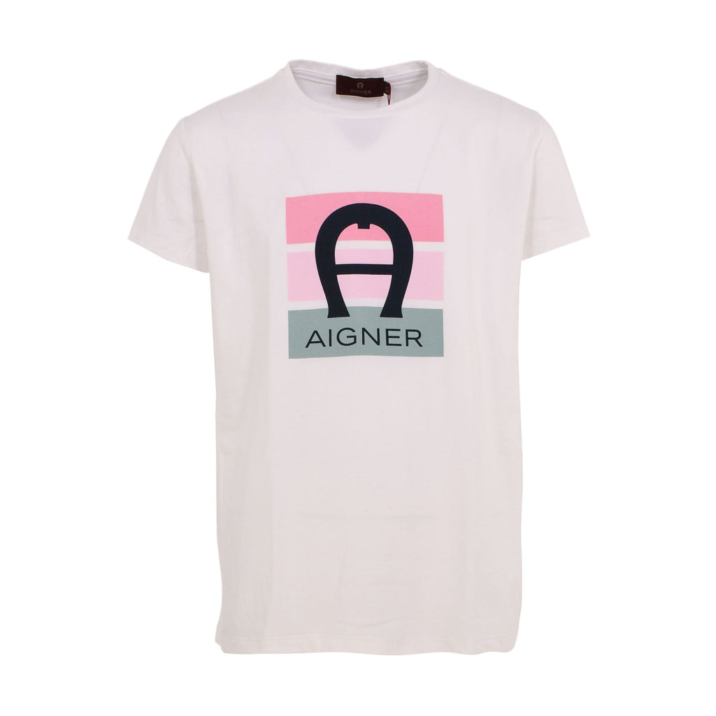 Aigner Kids Girl's Bright White T-Shirt