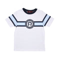 Aigner Kids Boy's Blue Topaz T-Shirt