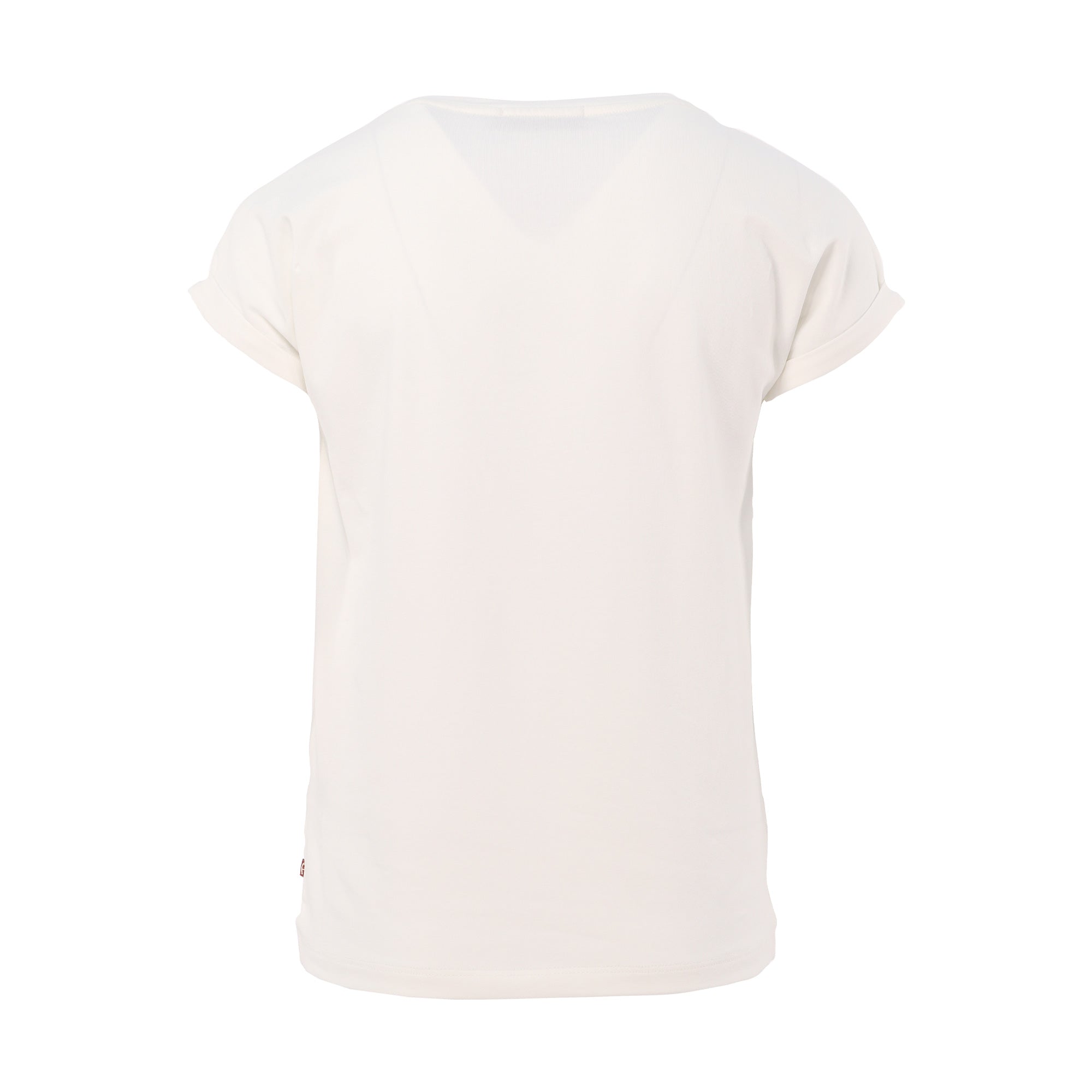 Aigner Kids Girl's Logo Print White T-Shirt