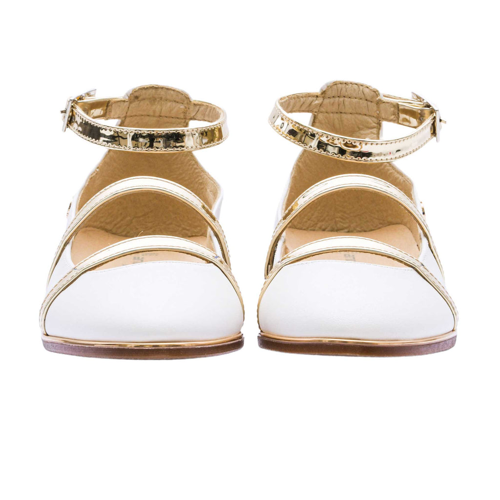 Andanines Kids Girl's Soft Leather Ballerina