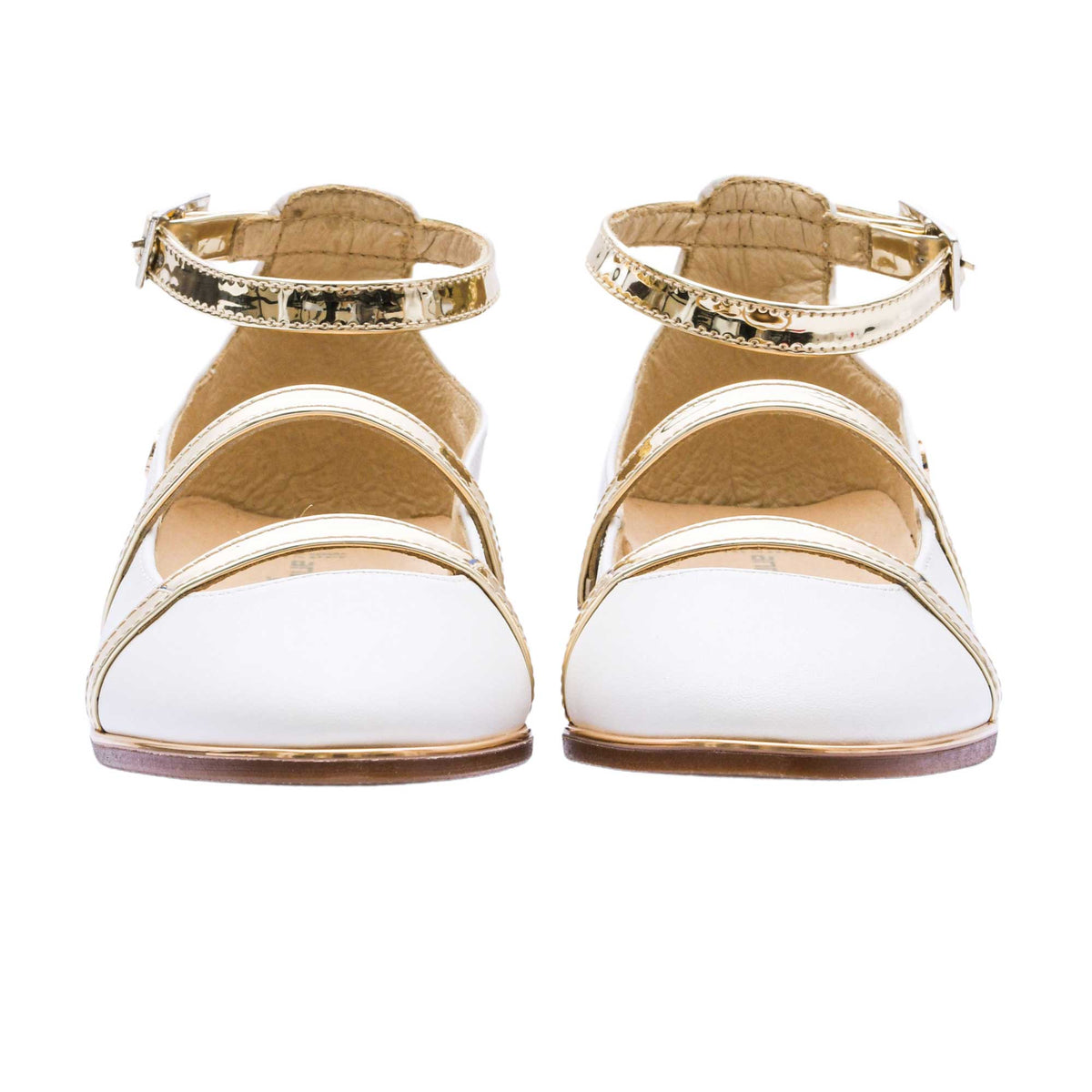 Andanines Kids Girl's Soft Leather Ballerina
