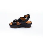 Alfi Kids Boy's Black Calf Sandal