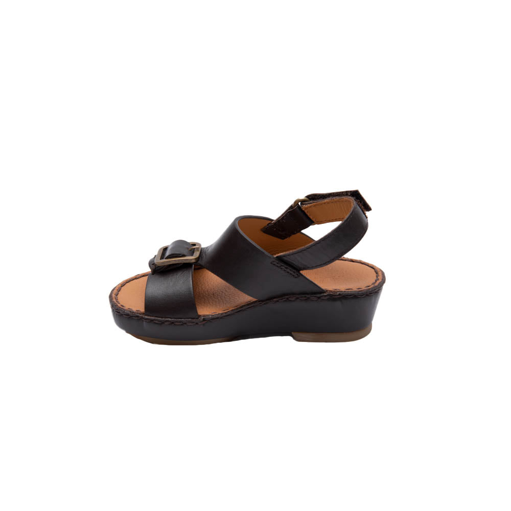 Alfi Kids Boy's Brown Calf Sandal
