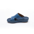 Alfi Kids Boy's Navy Printed Ostrich Sandal