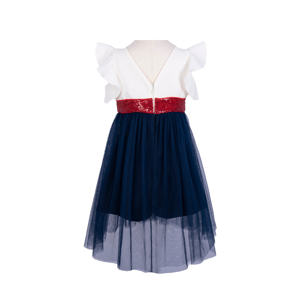 Amaya Navy Dress